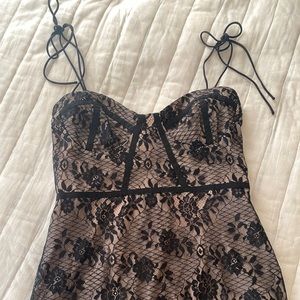 Lottie Lace Bustier Dress Superdown Revolve